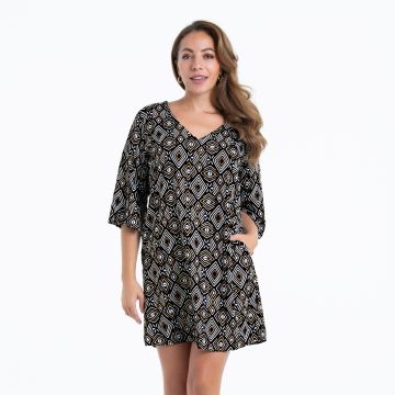 Style GARDA : robe de plage-M6-8117-420