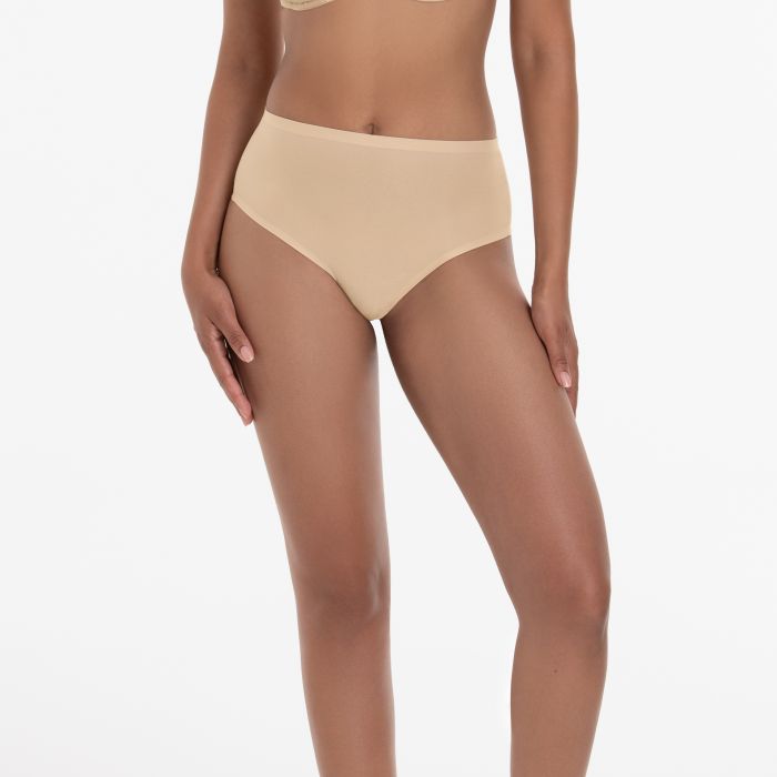 Bali Women’s Essentials – Mutandine A Vita Alta Con Doppio Supporto E Pannello In Cotone, Microfibra Elasticizzata E Pizzo, Traspiranti E Fresche, DFDBHC - 4
