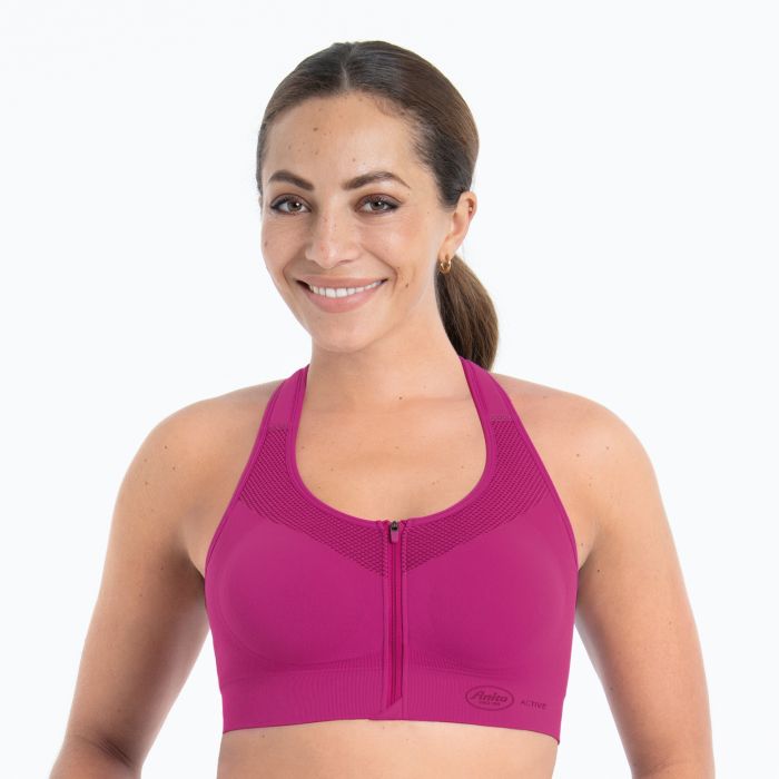 EASYMOVE ZIP - Sports Bra with Front Zipper