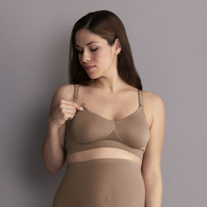 frugue Reggiseno Post Operatorio Cotone Senza Ferretto Donna Bianco IT