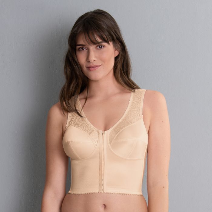 MYLENA - Reggiseno di alleggerimento a bustino senza ferretto, con chiusura sul davanti-5329