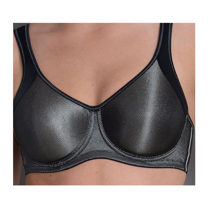 Reggiseno Sportivo Con Ferretto Glamorise | Sostegno Elevato Per Taglie Forti | Reggiseno Allenamento Donna