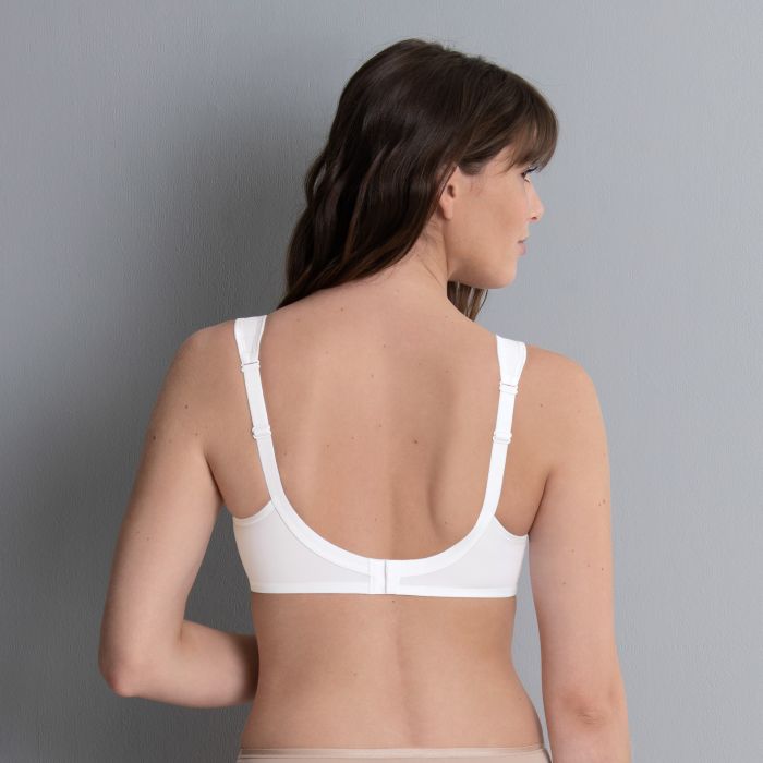 Gorsenia Reggiseno Non Imbottito Con Ricami K689 Blanche – Rosa Chiaro – Ferretto, Spalline Regolabili – Taglia 2L - 3