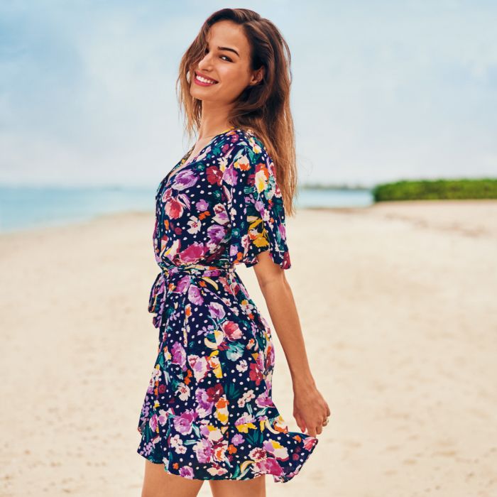 SAMAR  - Kimono Kleid-M1-8646