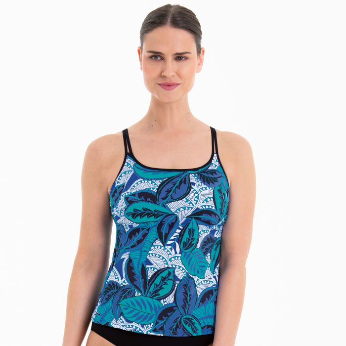 Style RIMINI : haut de tankini pour prothèses-M4-6588-1